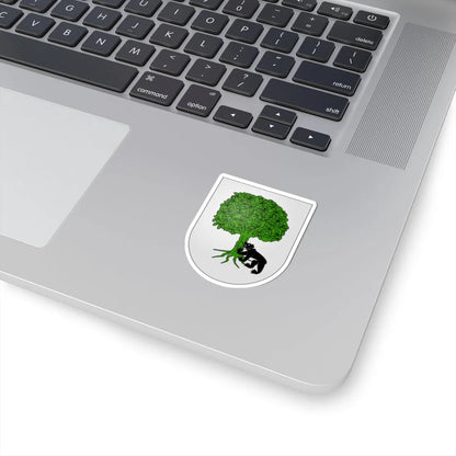 Blason Es famille Amorena Baztan (Spain) (Coat of Arms) STICKER Vinyl Kiss-Cut Decal - The Sticker Space
