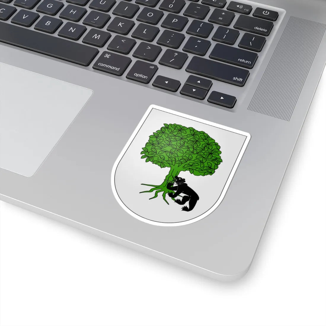 Blason Es famille Amorena Baztan (Spain) (Coat of Arms) STICKER Vinyl Kiss-Cut Decal - The Sticker Space