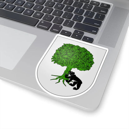 Blason Es famille Amorena Baztan (Spain) (Coat of Arms) STICKER Vinyl Kiss-Cut Decal - The Sticker Space