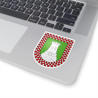 Blason Es famille Anciondo Guipuscoa (Spain) (Coat of Arms) STICKER Vinyl Kiss-Cut Decal - The Sticker Space