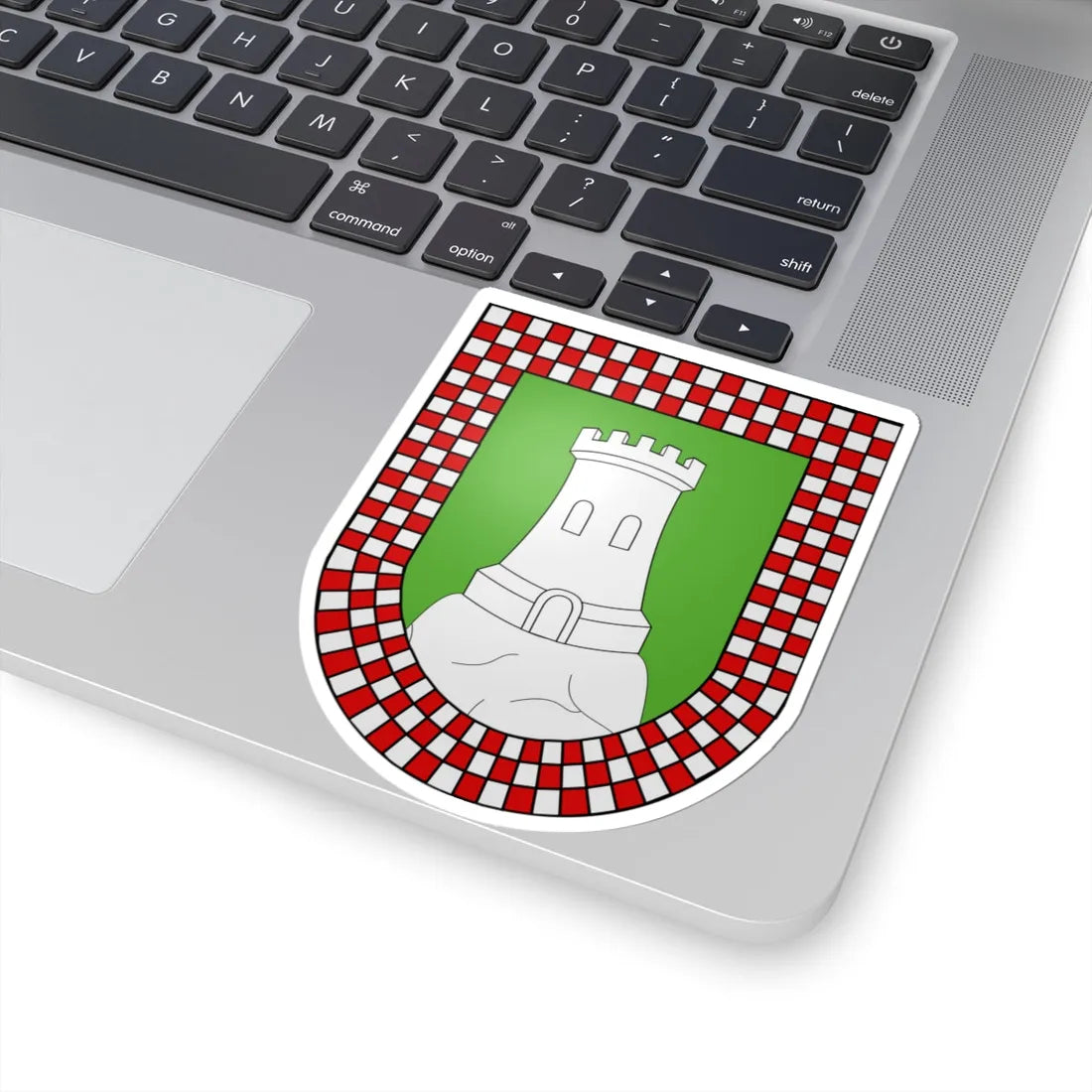 Blason Es famille Anciondo Guipuscoa (Spain) (Coat of Arms) STICKER Vinyl Kiss-Cut Decal - The Sticker Space