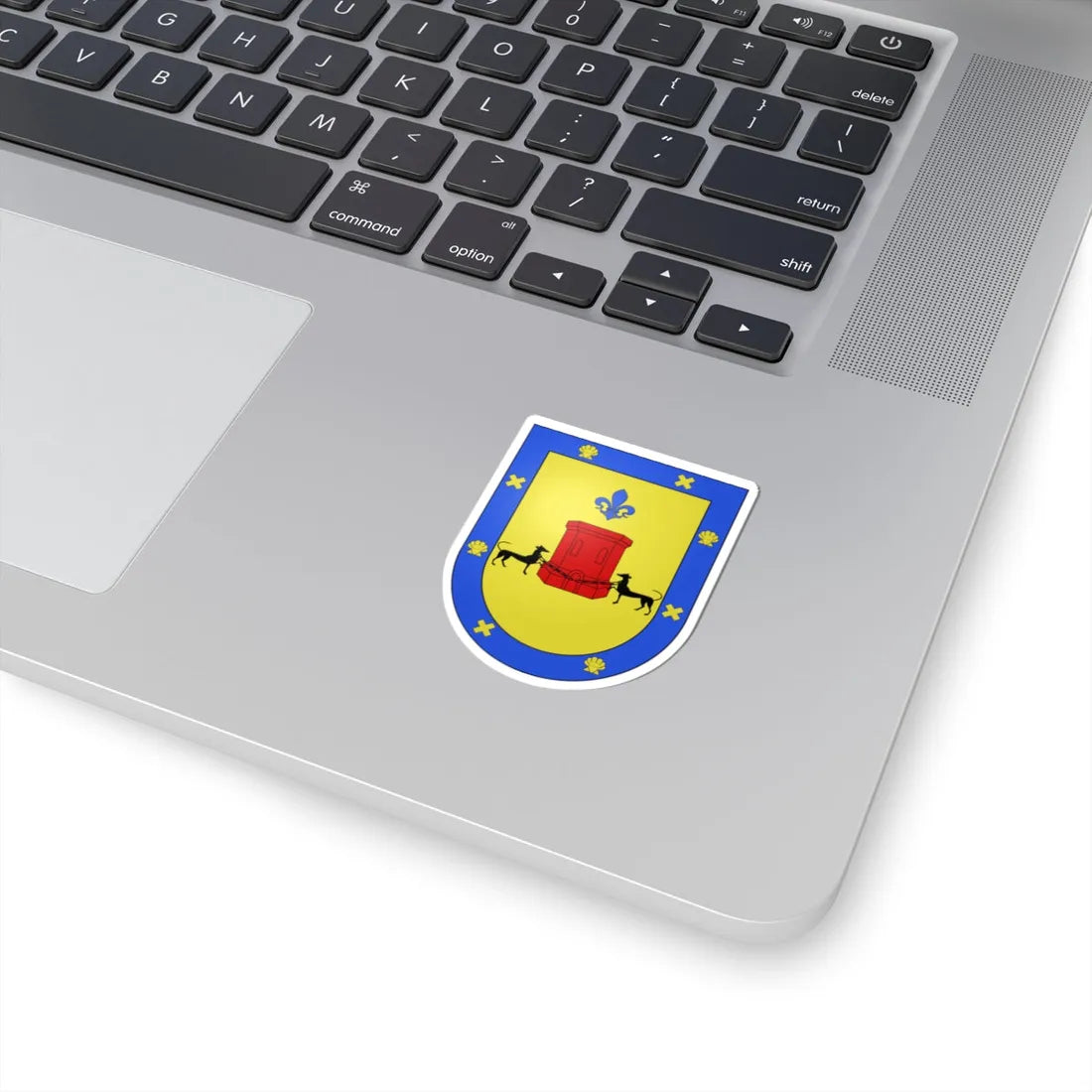 Blason Es famille Aragorry-d-Iranda Guipuscoa (Spain) (Coat of Arms) STICKER Vinyl Kiss-Cut Decal - The Sticker Space