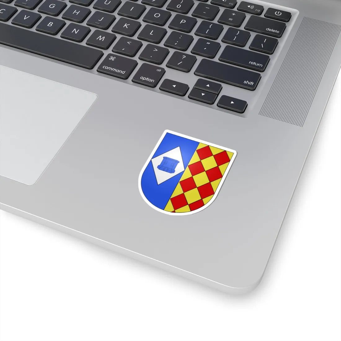 Blason Es famille Aramburu Irun (Spain) (Coat of Arms) STICKER Vinyl Kiss-Cut Decal - The Sticker Space