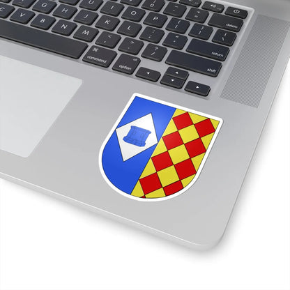 Blason Es famille Aramburu Irun (Spain) (Coat of Arms) STICKER Vinyl Kiss-Cut Decal - The Sticker Space