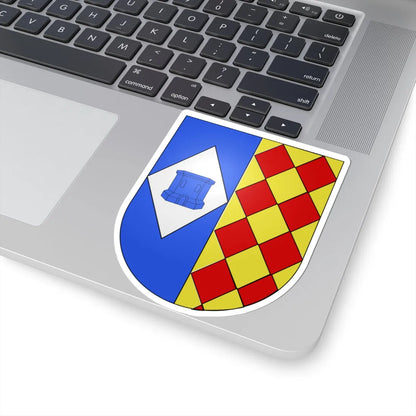 Blason Es famille Aramburu Irun (Spain) (Coat of Arms) STICKER Vinyl Kiss-Cut Decal - The Sticker Space