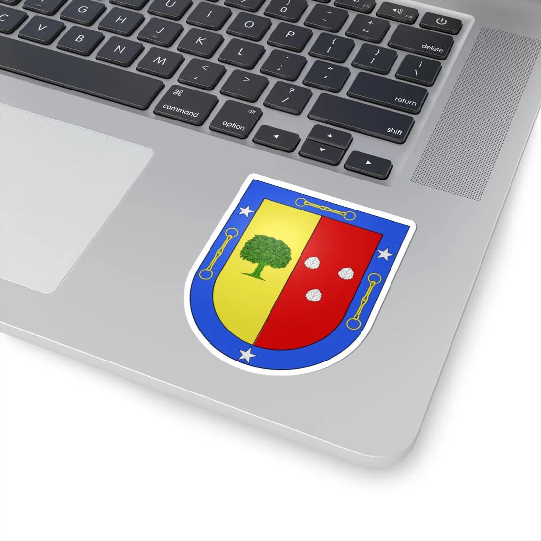 Blason Es famille Arano Navarre (Spain) (Coat of Arms) STICKER Vinyl Kiss-Cut Decal - The Sticker Space