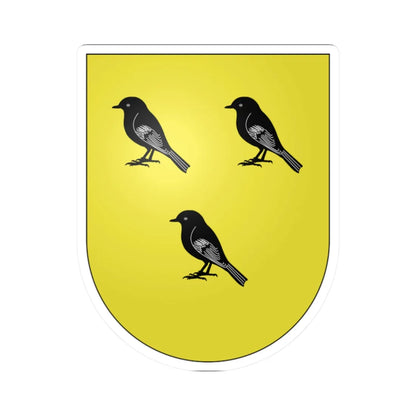 Blason Es famille Arraz Irun (Spain) (Coat of Arms) STICKER Vinyl Kiss-Cut Decal 2 Inch White - The Sticker Space