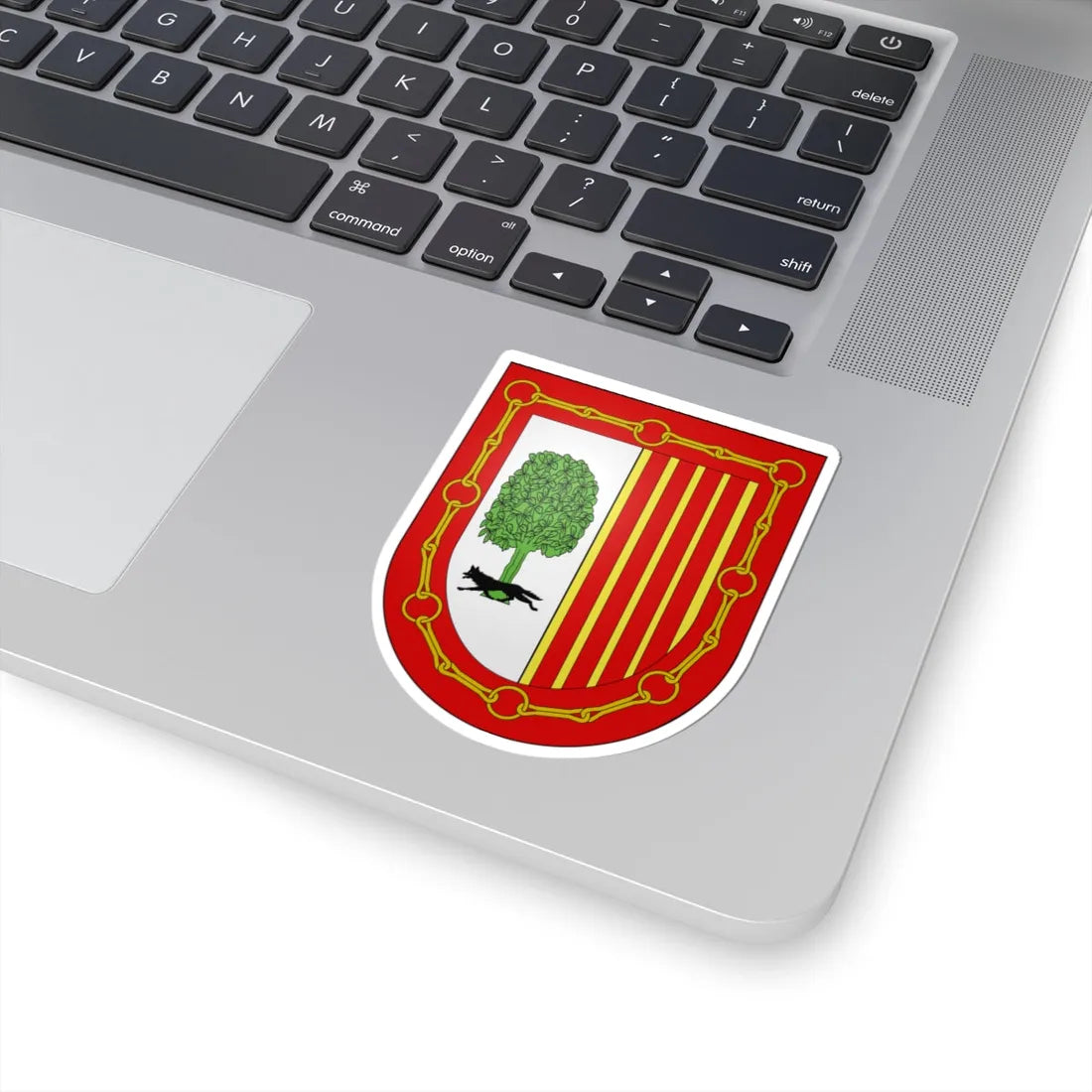 Blason Es famille Arregui Navarre (Spain) (Coat of Arms) STICKER Vinyl Kiss-Cut Decal - The Sticker Space