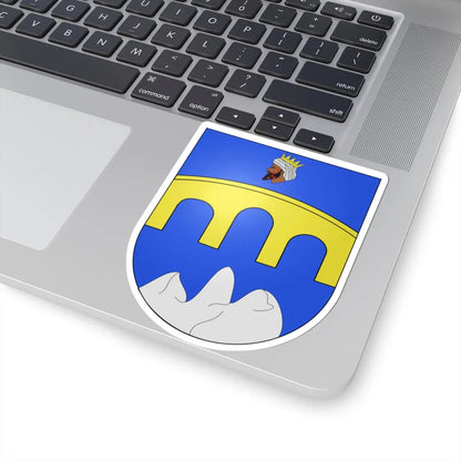 Blason Es famille Arregui Roncal (Spain) (Coat of Arms) STICKER Vinyl Kiss-Cut Decal - The Sticker Space