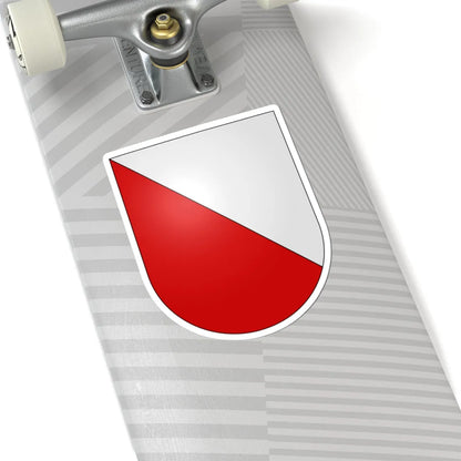 Blason Es famille Arroniz-2 Navarre (Spain) (Coat of Arms) STICKER Vinyl Kiss-Cut Decal - The Sticker Space