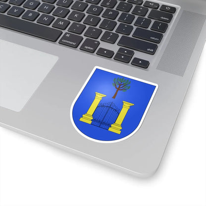 Blason Es famille Arroniz Navarre (Spain) (Coat of Arms) STICKER Vinyl Kiss-Cut Decal - The Sticker Space