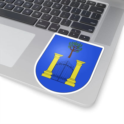Blason Es famille Arroniz Navarre (Spain) (Coat of Arms) STICKER Vinyl Kiss-Cut Decal - The Sticker Space