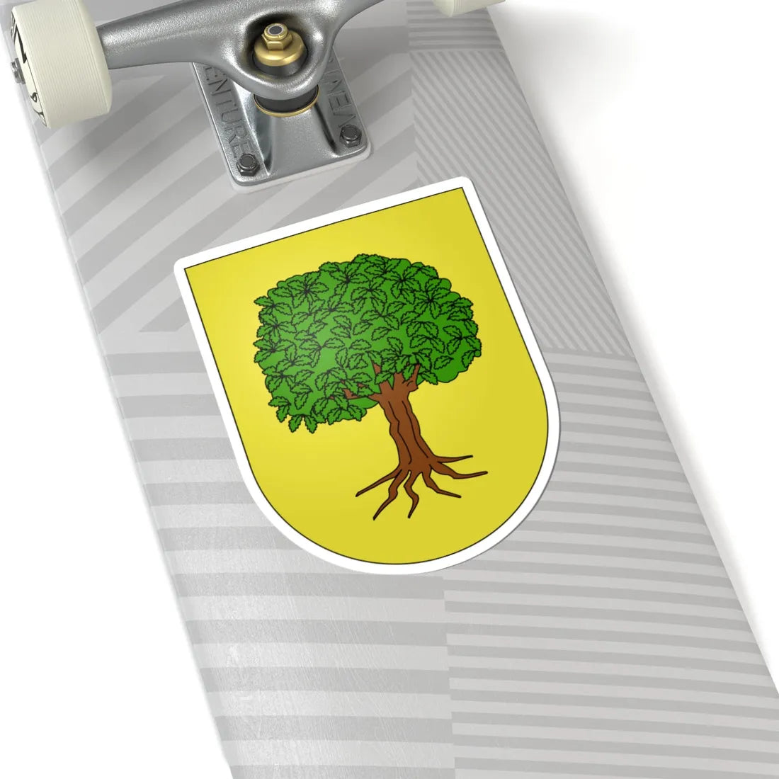 Blason Es famille Arruazu Navarre (Spain) (Coat of Arms) STICKER Vinyl Kiss-Cut Decal - The Sticker Space