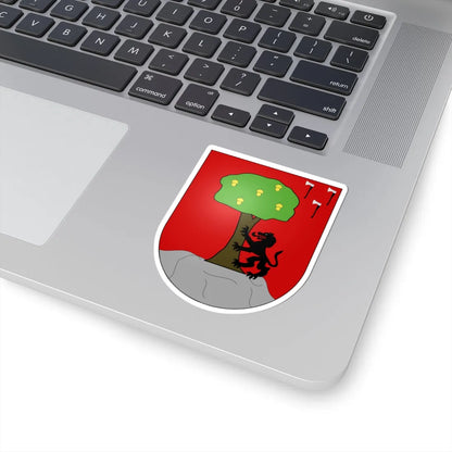 Blason Es famille Atxa Alava (Spain) (Coat of Arms) STICKER Vinyl Kiss-Cut Decal - The Sticker Space