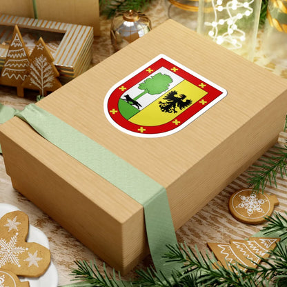 Blason Es famille Atxabal Biscaye (Spain) (Coat of Arms) STICKER Vinyl Kiss-Cut Decal - The Sticker Space