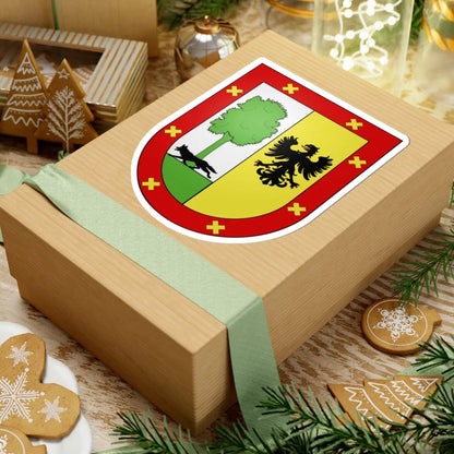 Blason Es famille Atxabal Biscaye (Spain) (Coat of Arms) STICKER Vinyl Kiss-Cut Decal - The Sticker Space