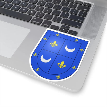 Blason Es famille Axa Donostia (Spain) (Coat of Arms) STICKER Vinyl Kiss-Cut Decal - The Sticker Space