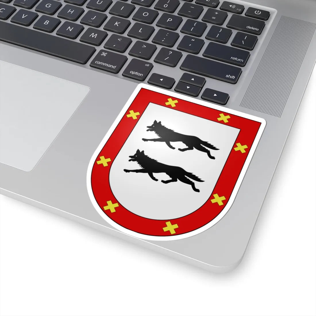 Blason Es famille Ayala Alava (Spain) (Coat of Arms) STICKER Vinyl Kiss-Cut Decal - The Sticker Space