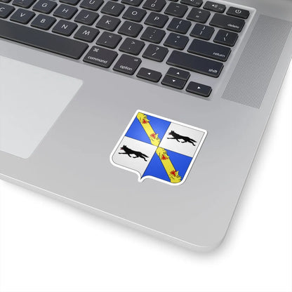 Blason Es famille Ayalde Guipuscoa (Spain) (Coat of Arms) STICKER Vinyl Kiss-Cut Decal - The Sticker Space