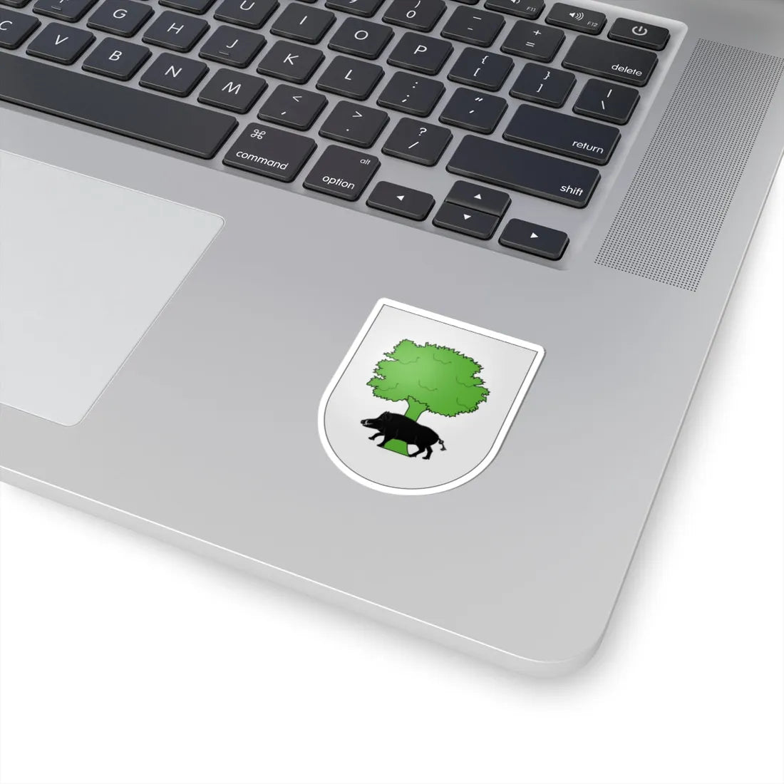 Blason Es famille Ayaldeburu Guipuscoa (Spain) (Coat of Arms) STICKER Vinyl Kiss-Cut Decal - The Sticker Space