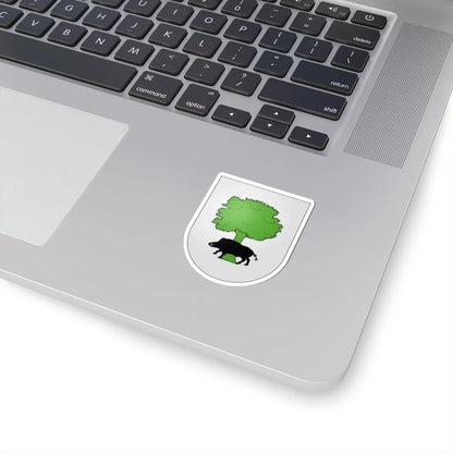 Blason Es famille Ayaldeburu Guipuscoa (Spain) (Coat of Arms) STICKER Vinyl Kiss-Cut Decal - The Sticker Space