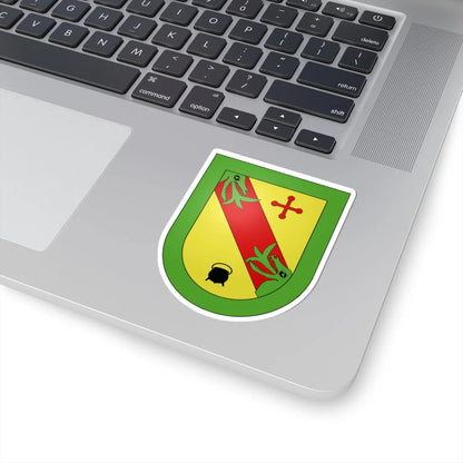 Blason Es famille Azenar Navarre (Spain) (Coat of Arms) STICKER Vinyl Kiss-Cut Decal - The Sticker Space