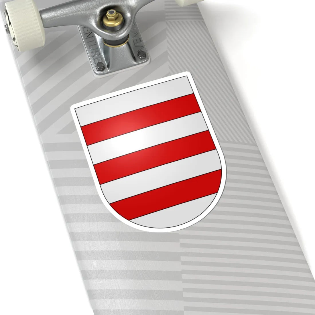 Blason Es famille Azoz Navarre (Spain) (Coat of Arms) STICKER Vinyl Kiss-Cut Decal - The Sticker Space