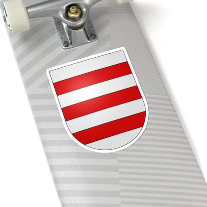 Blason Es famille Azoz Navarre (Spain) (Coat of Arms) STICKER Vinyl Kiss-Cut Decal - The Sticker Space