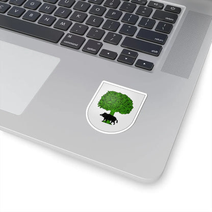 Blason Es famille Bagalde Irun (Spain) (Coat of Arms) STICKER Vinyl Kiss-Cut Decal - The Sticker Space