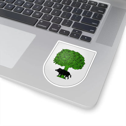 Blason Es famille Bagalde Irun (Spain) (Coat of Arms) STICKER Vinyl Kiss-Cut Decal - The Sticker Space