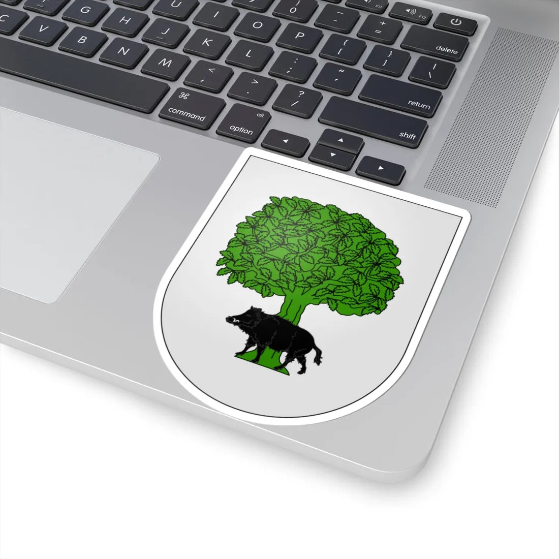 Blason Es famille Bagalde Irun (Spain) (Coat of Arms) STICKER Vinyl Kiss-Cut Decal - The Sticker Space