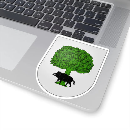 Blason Es famille Bagalde Irun (Spain) (Coat of Arms) STICKER Vinyl Kiss-Cut Decal - The Sticker Space