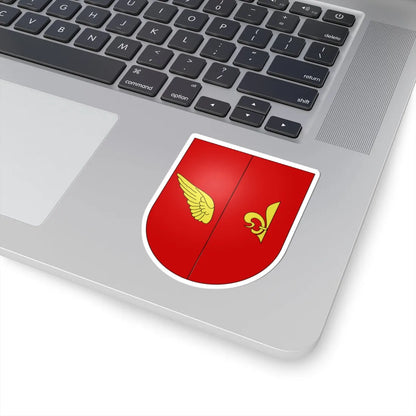 Blason Es famille Baldaura Navarre (Spain) (Coat of Arms) STICKER Vinyl Kiss-Cut Decal - The Sticker Space
