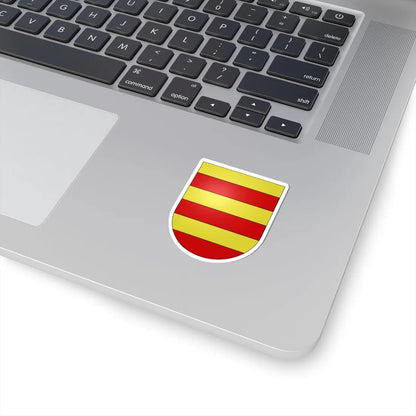 Blason Es famille Baquedano Navarre (Spain) (Coat of Arms) STICKER Vinyl Kiss-Cut Decal - The Sticker Space