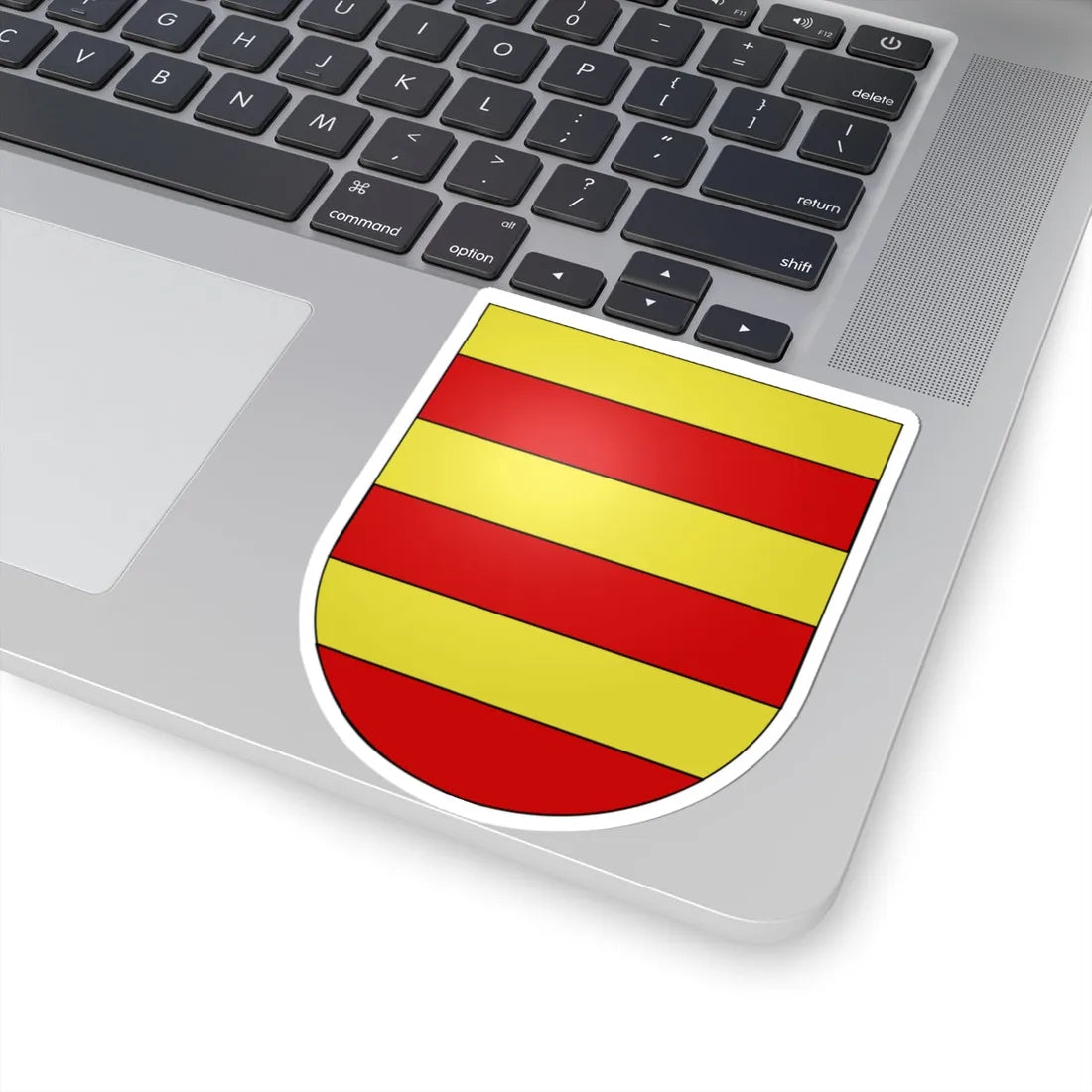 Blason Es famille Baquedano Navarre (Spain) (Coat of Arms) STICKER Vinyl Kiss-Cut Decal - The Sticker Space