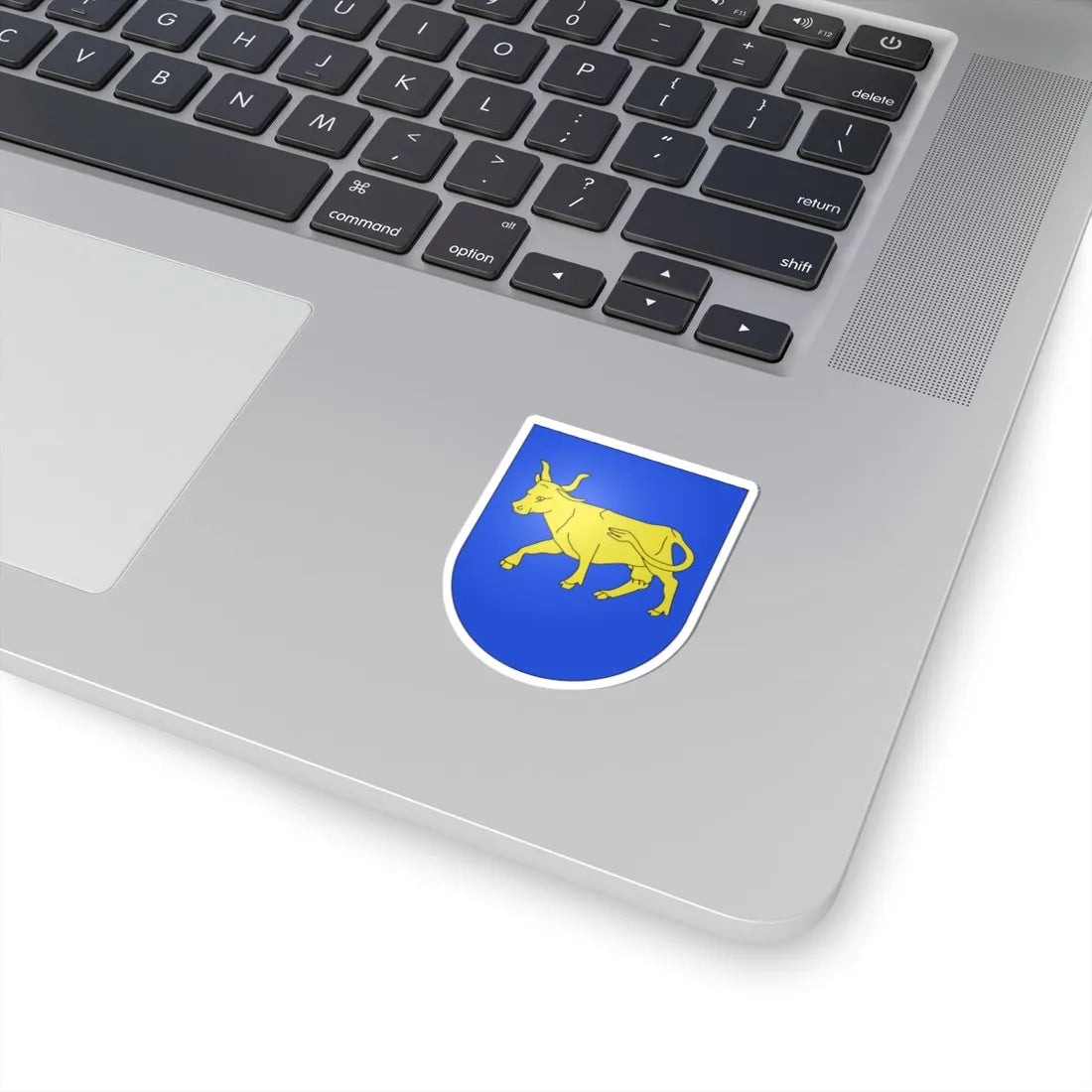 Blason Es famille Baquero Biscaye (Spain) (Coat of Arms) STICKER Vinyl Kiss-Cut Decal - The Sticker Space