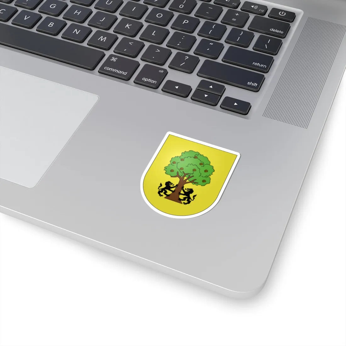 Blason Es famille Barracha Navarre (Spain) (Coat of Arms) STICKER Vinyl Kiss-Cut Decal - The Sticker Space