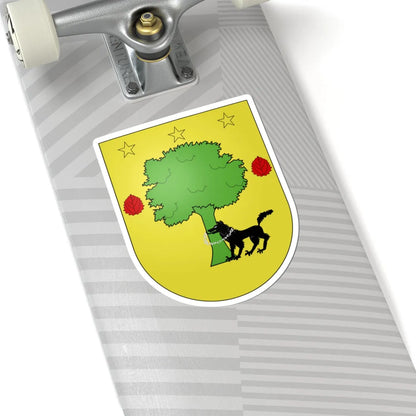Blason Es famille Barturen Biscaye (Spain) (Coat of Arms) STICKER Vinyl Kiss-Cut Decal - The Sticker Space