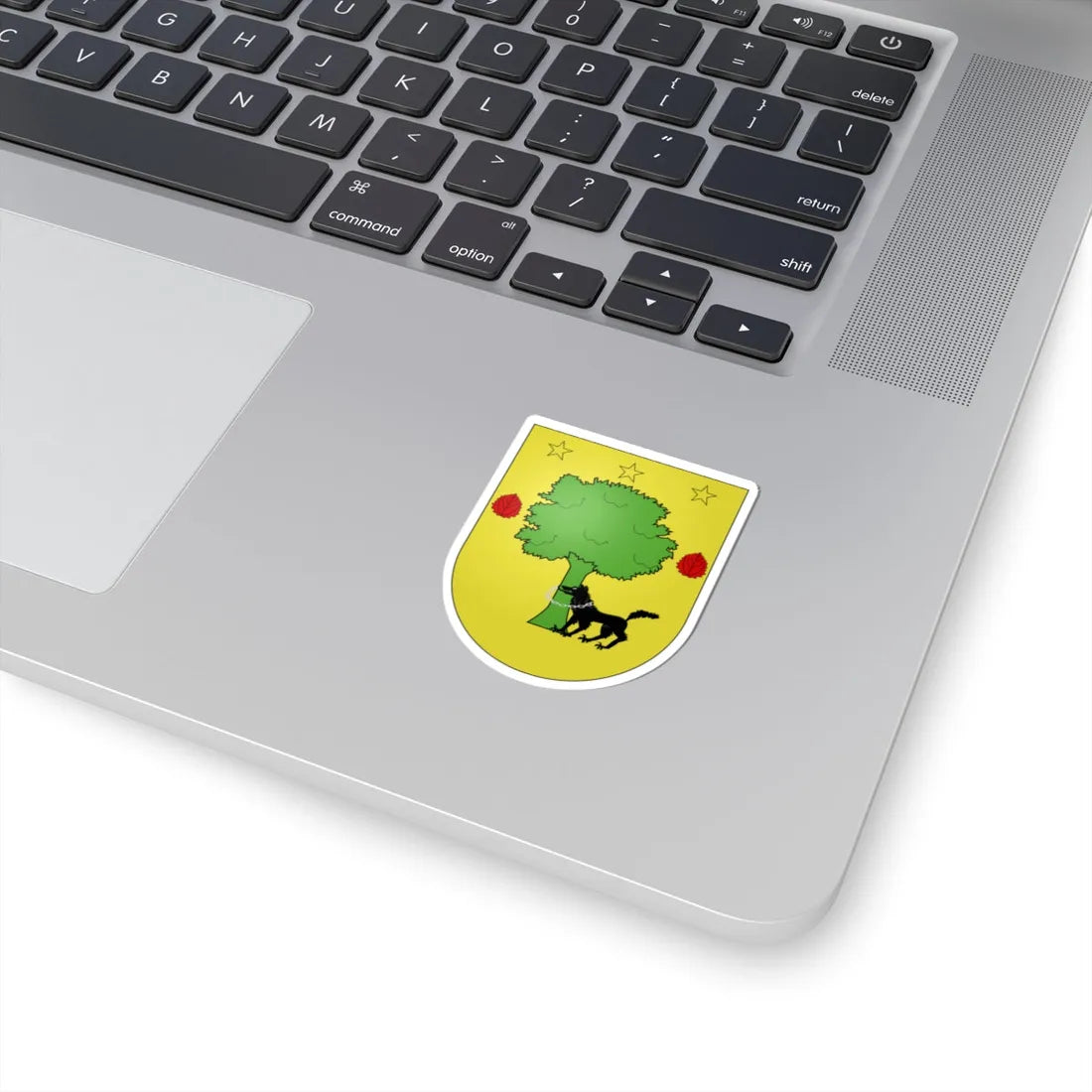 Blason Es famille Barturen Biscaye (Spain) (Coat of Arms) STICKER Vinyl Kiss-Cut Decal - The Sticker Space
