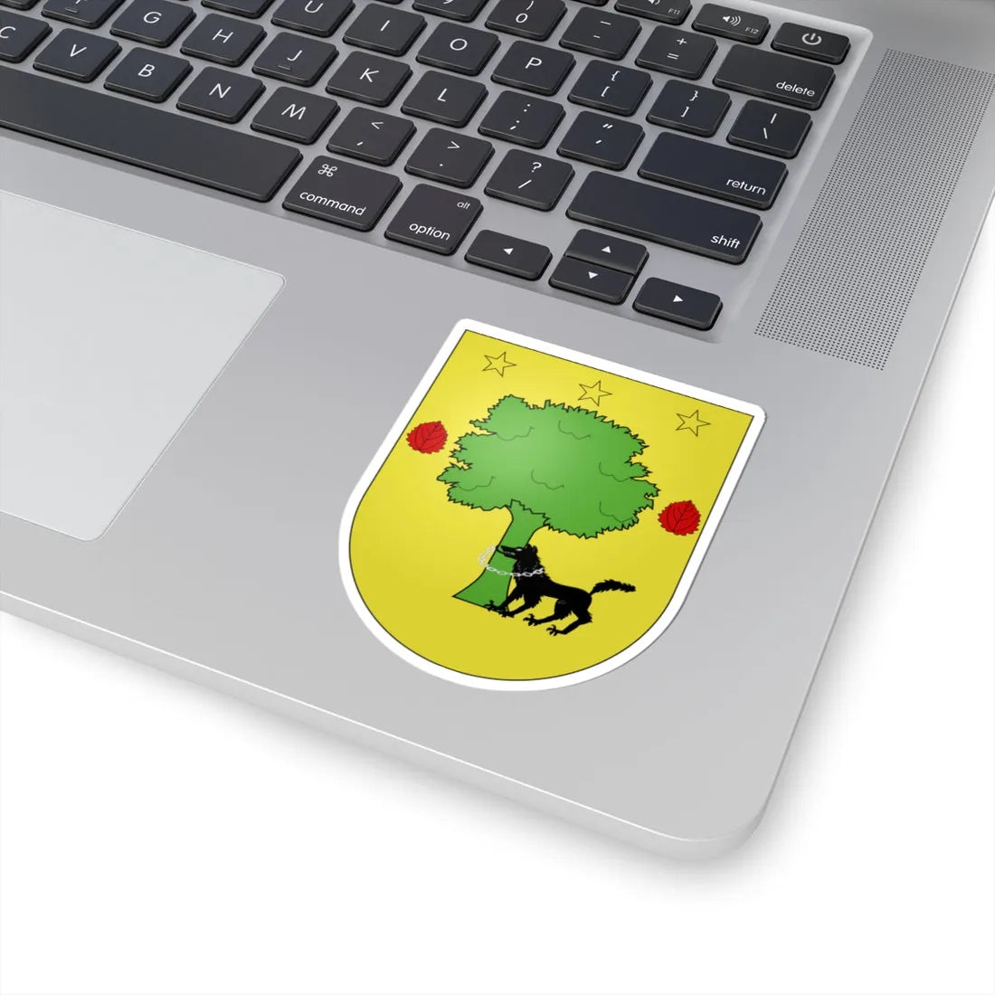 Blason Es famille Barturen Biscaye (Spain) (Coat of Arms) STICKER Vinyl Kiss-Cut Decal - The Sticker Space