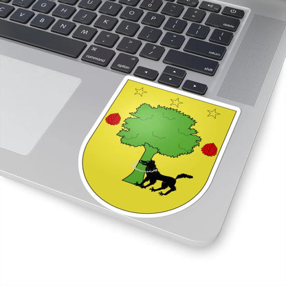 Blason Es famille Barturen Biscaye (Spain) (Coat of Arms) STICKER Vinyl Kiss-Cut Decal - The Sticker Space