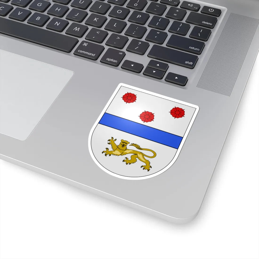 Blason Es famille Baylle Navarre (Spain) (Coat of Arms) STICKER Vinyl Kiss-Cut Decal - The Sticker Space
