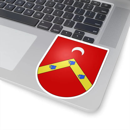 Blason Es famille Bearin Navarre (Spain) (Coat of Arms) STICKER Vinyl Kiss-Cut Decal - The Sticker Space