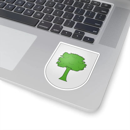 Blason Es Famille Berbinzana Navarre (Spain) (Coat of Arms) STICKER Vinyl Kiss-Cut Decal - The Sticker Space