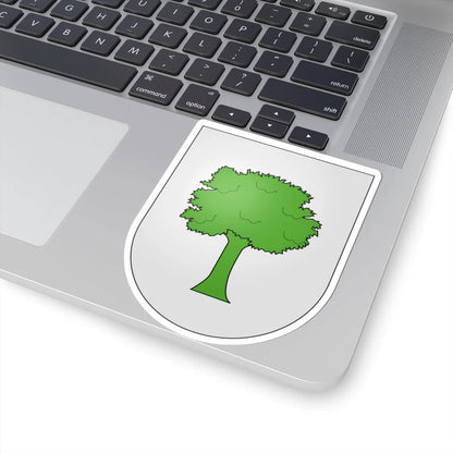 Blason Es Famille Berbinzana Navarre (Spain) (Coat of Arms) STICKER Vinyl Kiss-Cut Decal - The Sticker Space