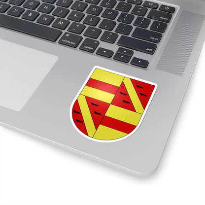 Blason Es famille Beroiz Navarre (Spain) (Coat of Arms) STICKER Vinyl Kiss-Cut Decal - The Sticker Space