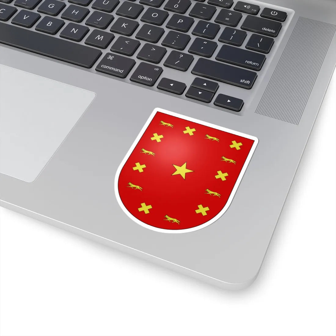 Blason Es famille Berrio Navarre (Spain) (Coat of Arms) STICKER Vinyl Kiss-Cut Decal - The Sticker Space