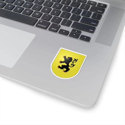 Blason Es famille Berrospe Navarre (Spain) (Coat of Arms) STICKER Vinyl Kiss-Cut Decal - The Sticker Space