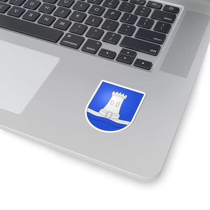 Blason Es famille Bregenz Navarre (Spain) (Coat of Arms) STICKER Vinyl Kiss-Cut Decal - The Sticker Space