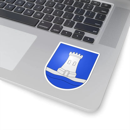Blason Es famille Bregenz Navarre (Spain) (Coat of Arms) STICKER Vinyl Kiss-Cut Decal - The Sticker Space